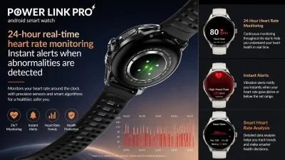 YES Power Link Pro 4G Android Smart Watch