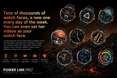 YES Power Link Pro 4G Android Smart Watch
