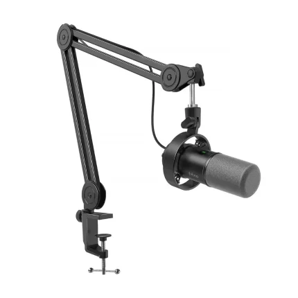 Fifine AmpliTank K688T USB/XLR Dynamic Microphone with Boom Arm Stand