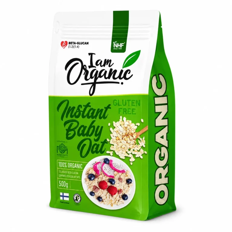 I Am Organic Instant Baby Oats 500g (Finland)