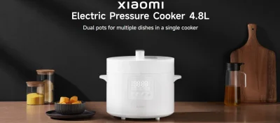 Xiaomi Electric Pressure Cooker 4.8L stainless steel lid