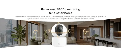 Xiaomi Smart Camera C201 pan and tilt indoor monitoring