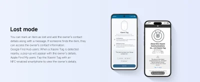 Xiaomi Tag Bluetooth Item Tracker